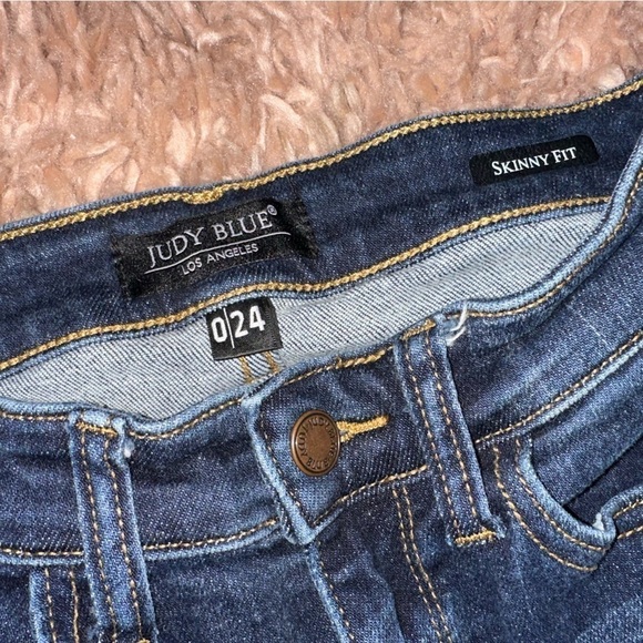 Judy Blue women’s skinny fit skinny jeans 0 24 denim contemporary - Picture 2 of 8